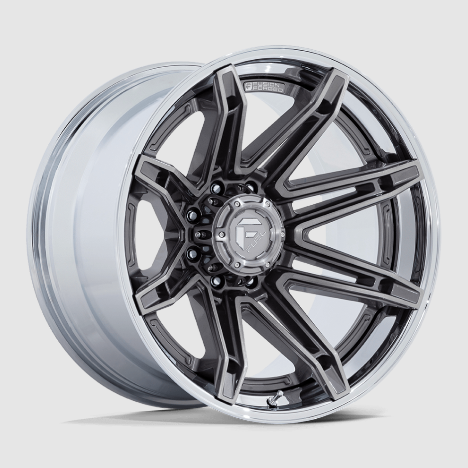 Fuel FC401 Brawl 20" Platinum Chrome 20x10 6x5.5 6x139.7 Wheels Rims