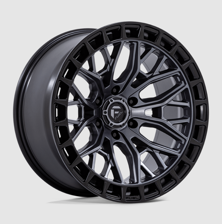 Fuel FC869 Sigma 20" Matte Gray Black Lip 20x9 6x5.5 6x139.7 Wheels Rims