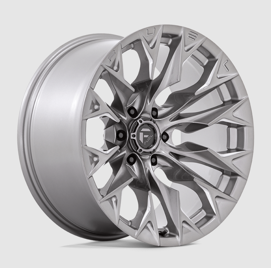 Fuel Flame D806 20x9 6x135 Platinum Wheels 20" 20mm Rims Wheels