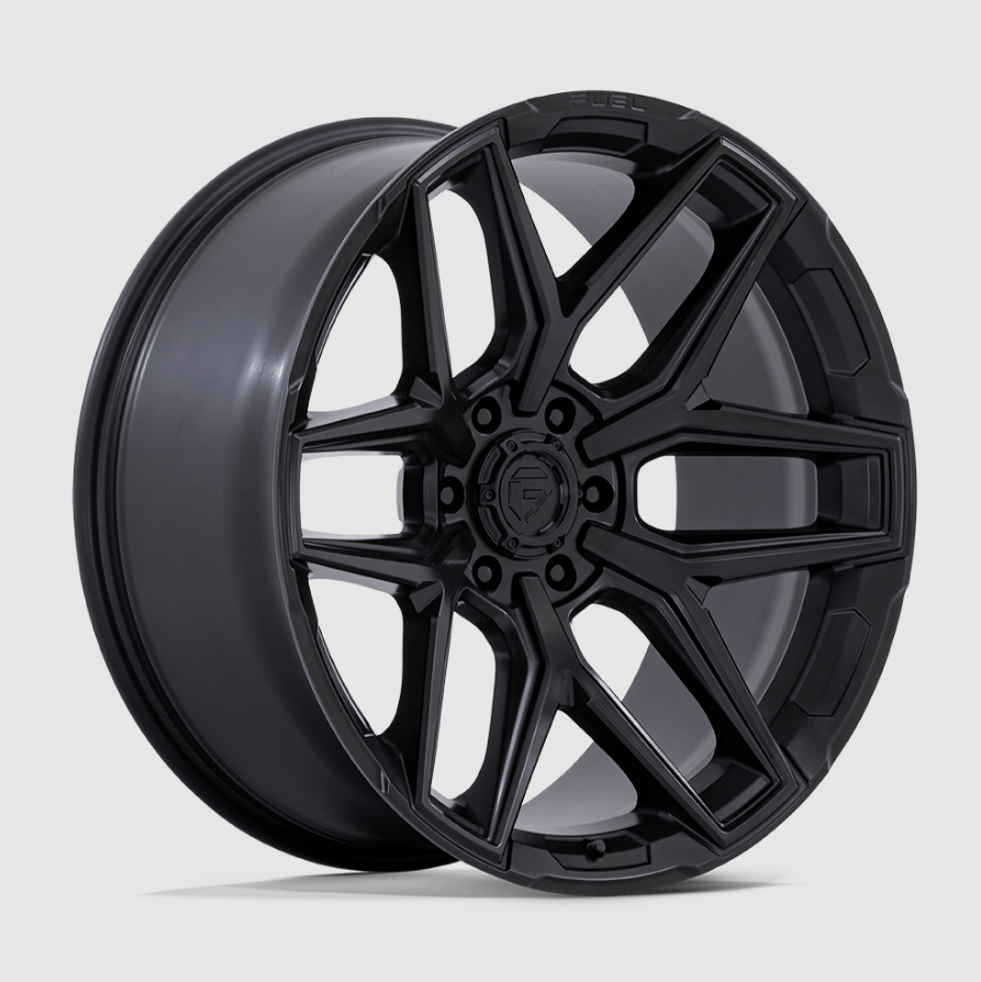 Fuel Flux 20x9 6x135 Blackout Wheels 20" 1mm Rims Wheels