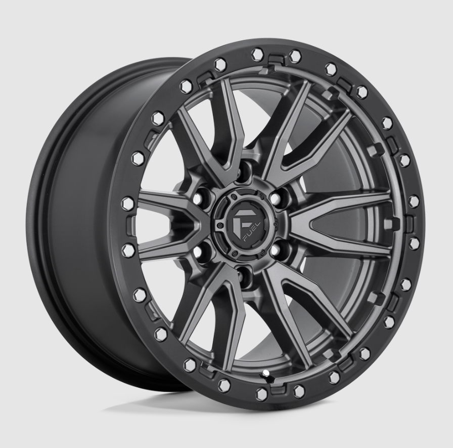 Fuel Rebel 20x9 Gray Wheel Rim 6x139.7 +20