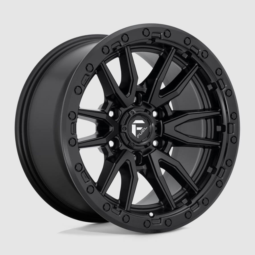 Fuel Rebel D679 20x10 6x5.5 Matte Black Wheels 20" -18mm Rims