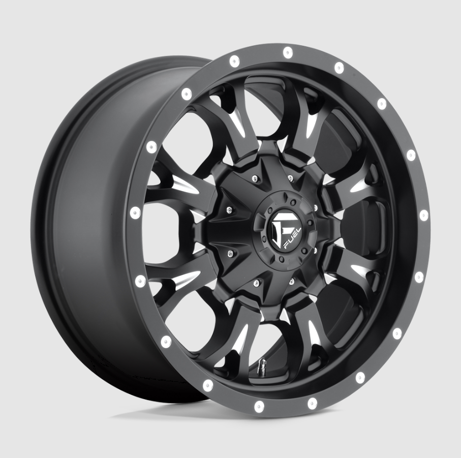 Fuel D517 Krank 18X9 6X135/6X5.5 18" Matte Black Milled Wheels