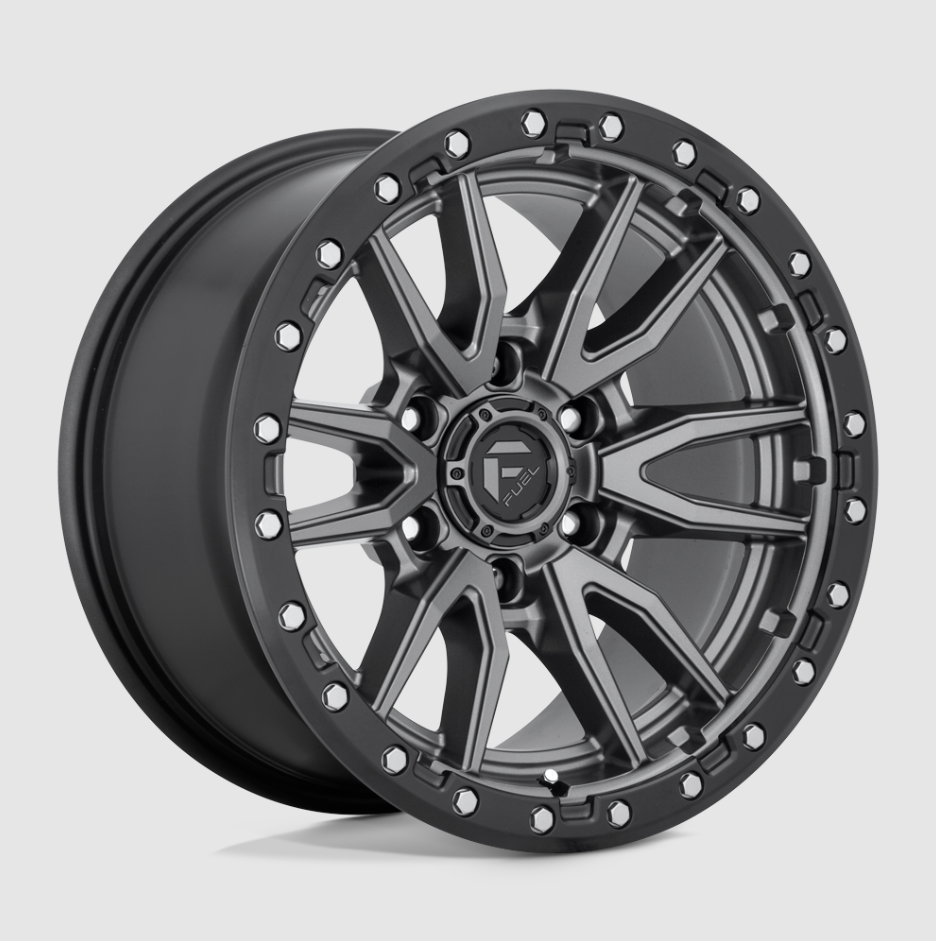 18" Fuel D680 Rebel Gunmetal 18x9 6x120 +1mm Wheels Rims