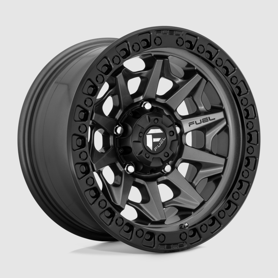 Fuel D716 Covert 18" Matte Gunmetal 18x9 8x6.5 Wheels Rims