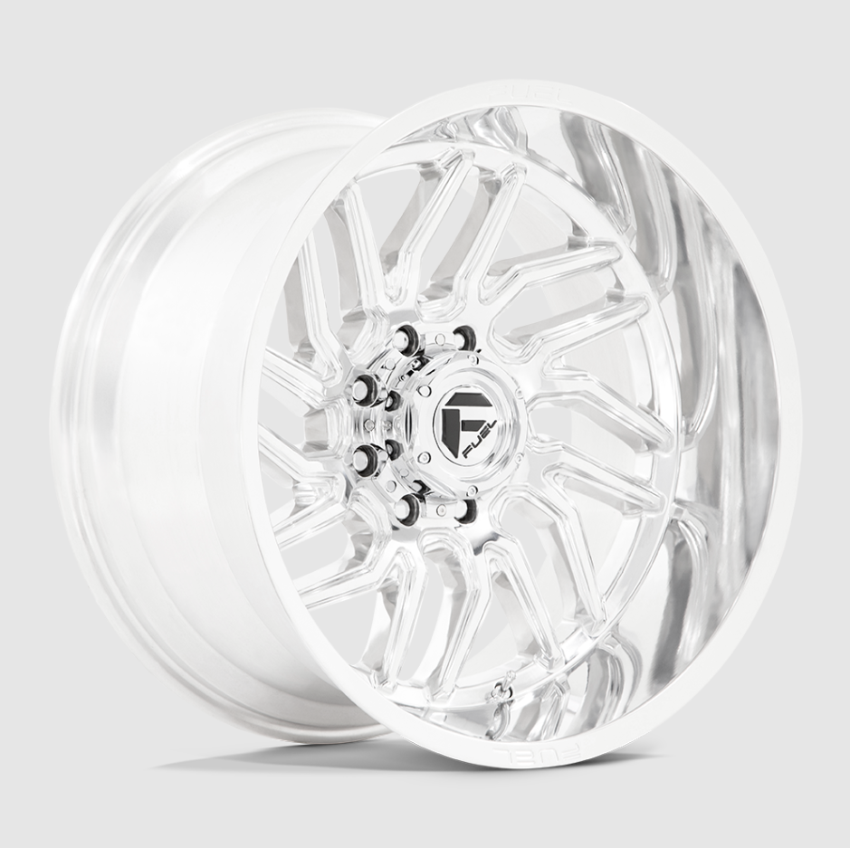 Fuel D809 Hurricane 22" Polished Milled 6x5.5 22x10 Wheels Rim