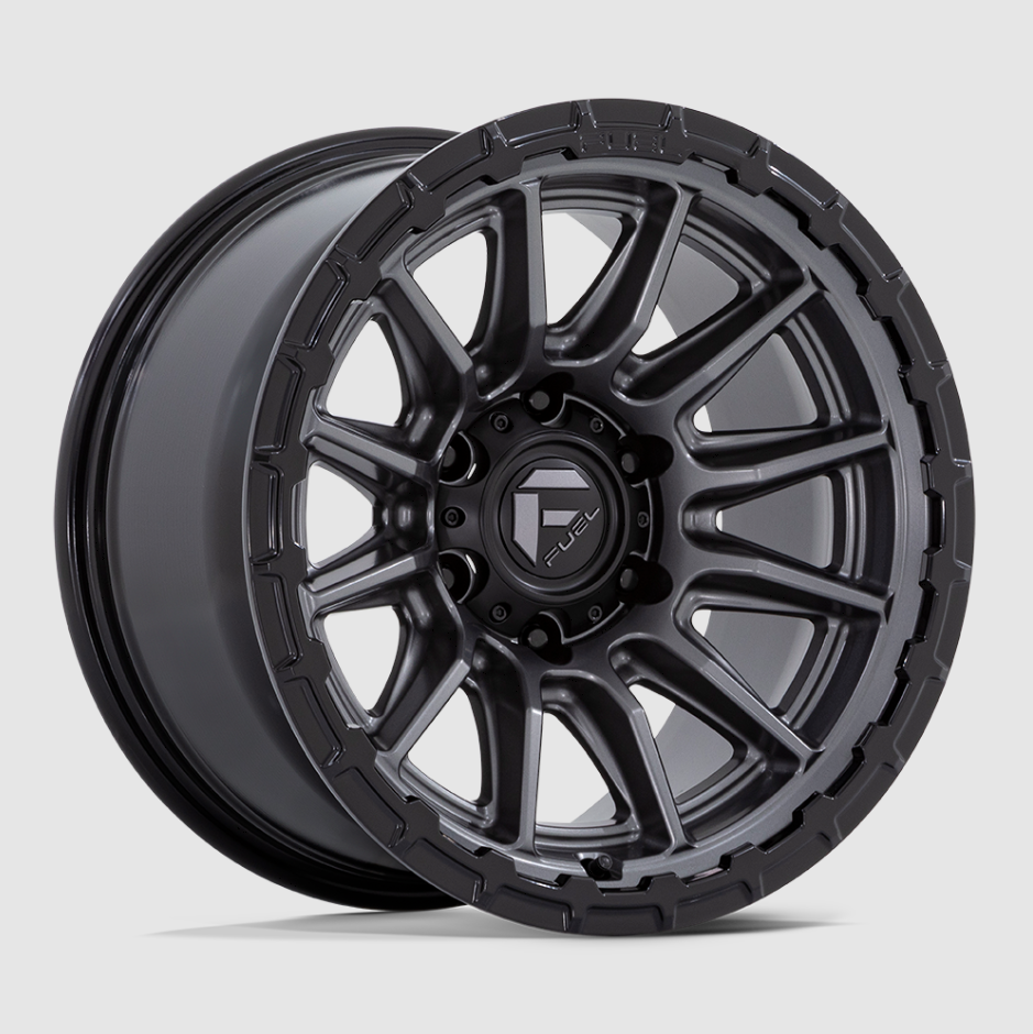 Fuel FC866 Piston 20" Gunmetal Wheels Rims 20x10 -18 6x5.5
