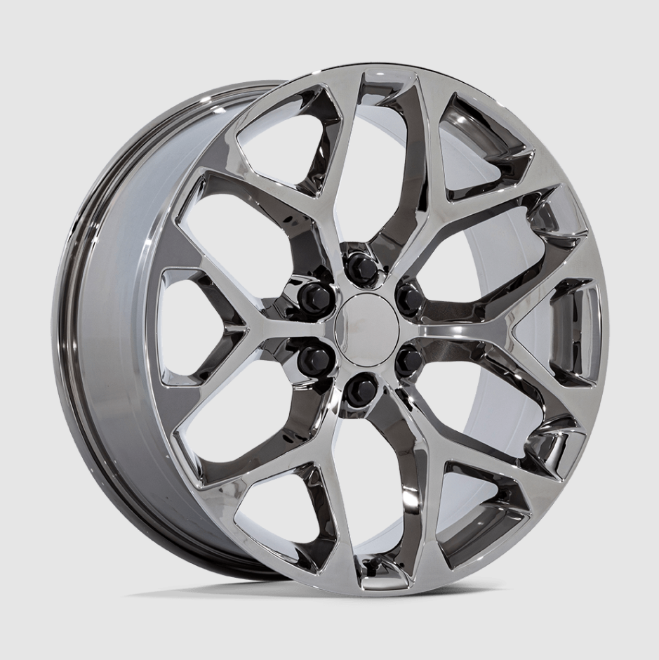 Performance OE Replica 26" Black Chrome 26x10 6x5.5 Wheels Rims