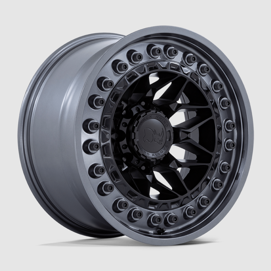 New Black Rhino Alpha 18x9 6x135 Matte Black Gunmetal Wheel 18"