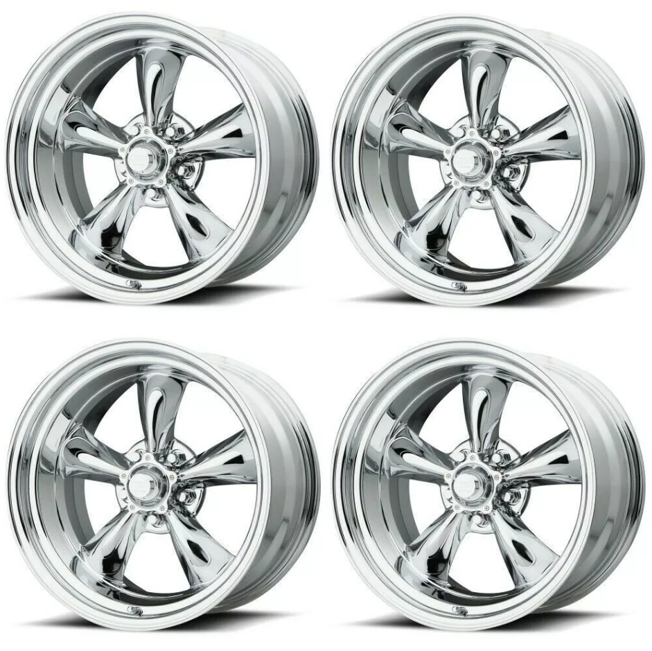 American Racing Torq Thrust Chrome 20x10 5x4.5 5x114.3 Wheels Rims