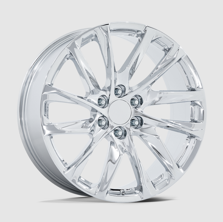 New 22" chrome OE 4875 Replica wheels 6x5.5