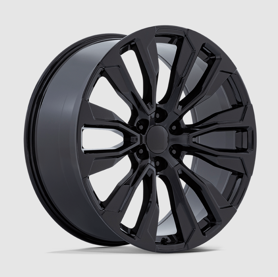 New 26" Gloss Black OE Replica Wheels 6x5.5